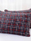 Baránková obliečka na vankúšik mikroplyš 50 × 70 cm - Káro červené ( 2 ks )