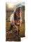 Dětská osuška 70 × 140 cm ‒ Kůň v horách