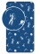 Jersey prostěradlo s dětským motivem 90 × 200 cm – Vesmír
