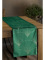Sametový běhoun na stůl Blink14 35 × 140 cm - zelený