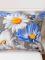 Povlak na polštář 70 x 90 cm - Karla modrá/šedá