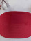Oválné prostírání 30 × 45 cm - Sandra červená
