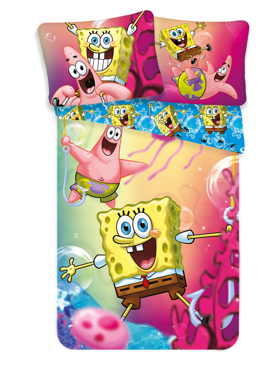 Dětské bavlněné povlečení – Sponge Bob